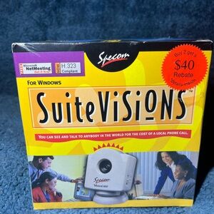 Rare Vintage SPECOM Suite Visions Windows 1995 NEW Sealed